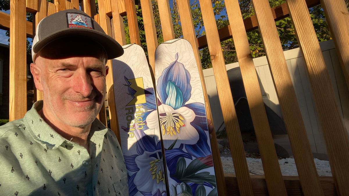 High Route’s Pete Vordenberg Builds His Dream Powder Ski at Romp